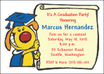 Dog Graduation Invitation