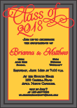 Graduation Double Celebration 1 Invitation