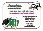 Double Graduation Party Invitation 1