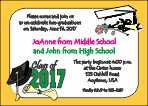 Double Graduation Party Invitation 3