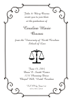 Scales of Justice Symbol for Law Graduation Announcement or Invitation