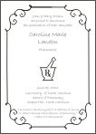 Pharmacist Mortar Pestle Symbol Graduation Announcement