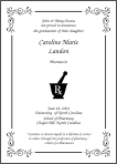 Pharmacist Mortar Pestle Symbol Graduation Announcement
