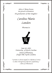 Pharmacist Mortar Pestle Symbol Graduation Announcement