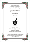 Pharmacist Mortar Pestle Symbol Graduation Announcement