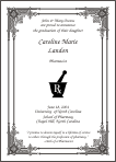 Pharmacist Mortar Pestle Symbol Graduation Announcement