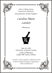 Pharmacist Mortar Pestle Symbol Graduation Announcement