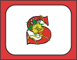 S Initial Chirstmas Holiday Note Card