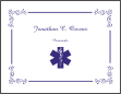 Paramedic Star of Life Graduation Note Cards