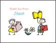 Book Thank You Card