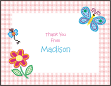 Checkerboard Thank You Card