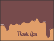Chocolate Party Birthday Thank You Card