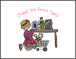 Dress Up / Make Believe Thank You Card
