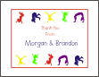 Gymnastics Thank You Card