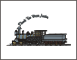 Locomotive Thank You Card