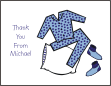 Pajamas Thank You Card