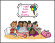 Sleepover Party Thank You Card