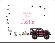 Tow Truck Thank You Card