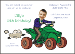 ATV Photo Invitations