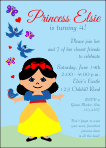 Baby Snow White Invitations