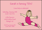 Dancer Photo Invitations