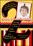 Disney Age 2 Birthday Party Invitation