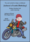 Motorcycle Photo Invitations