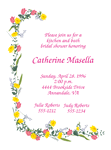 Floral Drape Yellow Retirement Party