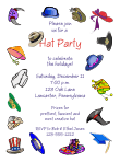 Hats Off To You Retirement Party