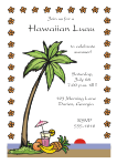 Hawaiian Luau Invitations