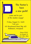 Nautical Flag Party Invitation