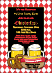 Octoberfest/Oktoberfest Invitation