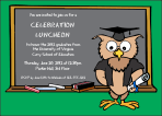 Teacher Graduation Invitation