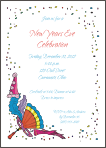 New Years Masquerade Ball Invitation