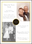 Photos Now and Then 50th Anniversary Invitation