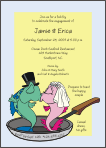 Fish Fry Wedding Invitation
