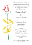 Rose Ring 1 Wedding Invitation