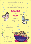 Shrimp and Oysters Roast Pre-Wedding Invitation