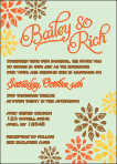 Sunflowers 3 Wedding Invitation