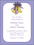 Wedding Bell Save the Date Announcement