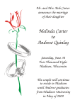 Rose Ring 1 Silver Marriage Announcement