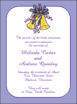 Wedding Bell Marriage Announcement